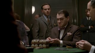 Boardwalk Empire season 4  Arnold Rothstein plays a poker game with Nucky Thompson [upl. by Anpas]