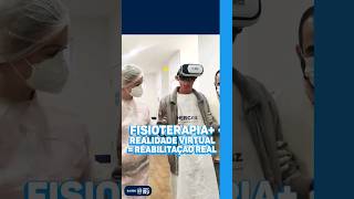 Fisioterapia  realidade virtual inovação no HERCruz 🕶️ [upl. by Eissen122]