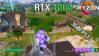 🚀 RTX 4060  Ryzen 5 5600X 🚀Fortnite CHAPTER 5  RANKEDS  COMPETITIVE SETTINGS [upl. by Ecaidnac]