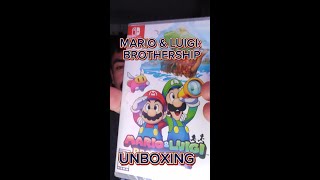 Unboxing Mario and Luigi Brothership 🎮🍄👬 [upl. by Oppen]