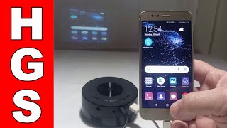 Drongscreen App Setup YT200 Projector Connecting ✔️ [upl. by Audi]