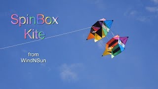 SpinBox kite from WindNSun [upl. by Ruthann495]