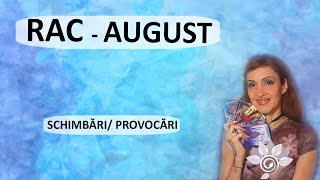 RAC AUGUST Tarot  Schimbări Provocări Zodii de APĂ  Horoscop [upl. by Newton]