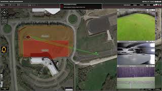 AdvanceGuard and HEROTECH8 automated aerial security surveillance [upl. by Nannahs]