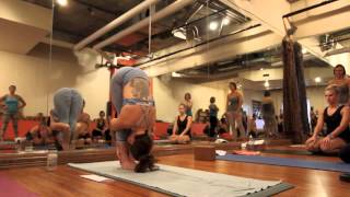 Yoga Tips with Christina Sell  Uttanasana from malasana [upl. by Mainis]