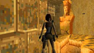 Tomb Raider PS1  Some glitches [upl. by Dorise]