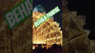 Behala Puja pandal bengali ytshorts [upl. by Aisinut]