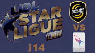 Chambéry VS Cesson Rennes Handball LIDL STARLIGUE j14 [upl. by Daas]