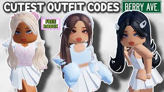 CUTEST OUTFIT CODES FOR BERRY AVENUE BLOXBURG AND ALL ROBLOX GAMES THAT ALLOW CODES 😍✨ [upl. by Nuhsed]