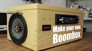 Make your own Boombox [upl. by Ennaeel353]