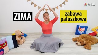 Zima  zabawa paluszkowa [upl. by Anu87]