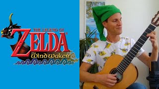 OUTSET ISLAND  Zelda Wind Waker on Guitar  Simon Winder [upl. by Aritak]