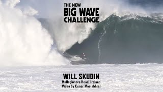 Will Skudin at Mullaghmore Head  Big Wave Challenge 202223 Contender [upl. by Ahtoelc]