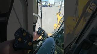 Joystick controlled 12M3 Cat motorgrader [upl. by Gruver756]