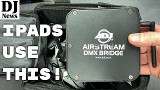 How Do I Control My DMX Lights With An iPad ADJ Airstream DMX Bridge [upl. by Hayimas]