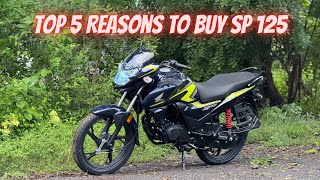 Top 5 Reasons To Buy New Honda SP 125  2024 Honda SP 125 Review [upl. by Irrem]