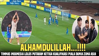 ALHAMDULILLAH LIVE BINCANG² INDONESIA LOLOS PUTARAN KETIGA KUALIFIKASI PIALA DUNIA [upl. by Niatsirhc]