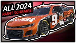 All 2024 NASCAR Paint Schemes January [upl. by Indihar]