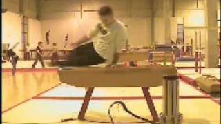 Pommel Horse Thomas Flares Gymnastic [upl. by Obbard]