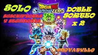 SORTEO x2  DRAGON BALL SPARKING ZERO  Regalo a Suscriptores y Seguidores  DIRECTOS EXCLUSIVOS [upl. by Muriah751]