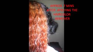 LOREAL HAIR COLOR REMOVER REVIEWwmv [upl. by Reinke82]