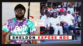 KWADWO SHELDON EXPOSE AND DRAGS NDC AND MAHAMA CALLS THEIR MEETING FAKE  INSIGHTFUL [upl. by Gilbye]