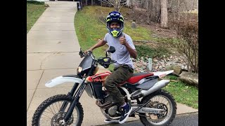 💫🪐 Just Bought a 2008 Husqvarna TE250 with ONLY 2100 MILES DUALSPORT LIFE [upl. by Nahaj762]