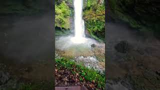 📍Italy Cascate di Ferrera nature autumn hiking waterfall italy [upl. by Suertemed]