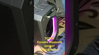 SODLK Karaoke Bluetooth speaker solid sa bass [upl. by Renita717]