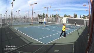 Tennis  Mens Doubles  105 [upl. by Frohman18]