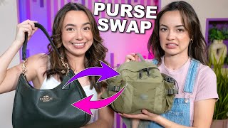 Twins Swap Purses for a Day  Merrell Twins [upl. by Gebelein432]