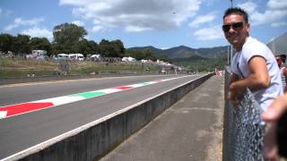 MotoGP Bikes hit 340 and more in Mugello [upl. by Lyndel]