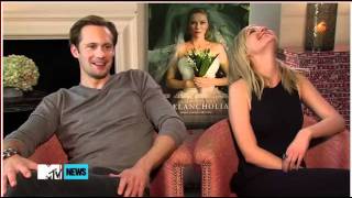 Alexander Skarsgard talks Melancholia  MTV Interview [upl. by Mateya456]