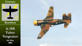 Scratch Built 16 Scale Vultee A35B Vengeance amp Belly Landing [upl. by Siramad]