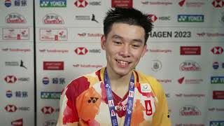 Kunlavut Vitidsarn When I was young this was my dream｜Thailand｜BWF World Championships｜Badminton [upl. by Adav]