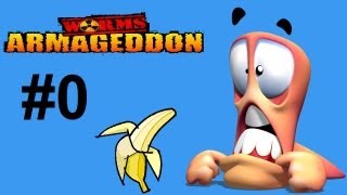 Worms Armageddon 0  Moje Faile z Bananeeeeeem [upl. by Etsyrk496]