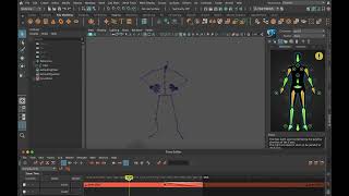 Loop a MoCap Animation in Maya 2024 [upl. by Apilef]