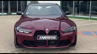 “🔥 BMW M3 Competition Walkaround  Aventurine Red  Discover Our Newest PreOwned Beauty” [upl. by Natasha161]