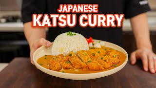 PERFECT Japanese Chicken Katsu Curry Japanese Curry with Chicken Cutlet [upl. by Appilihp69]