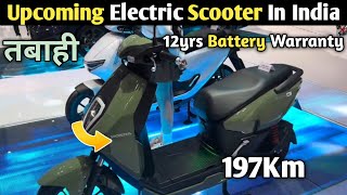 तबाही upcoming electric scooter 2024। honda activa electric scooter launch date। honda ev scooter⚡ [upl. by Nunnery28]