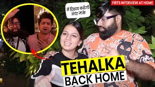 Tehalka Wife Reaction On His Eviction From Bigg Boss 17  Big Boss 17  Big Boss [upl. by Neau]