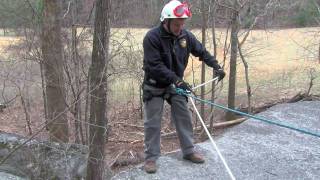 Rigging For Rappel  Figure 8mov [upl. by Wolfson]