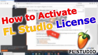 How to Activate FL Studio License [upl. by Rhynd]