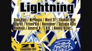 Lightning Riddim Mix 2000 By DJWOLFPAK [upl. by Naihtniroc]