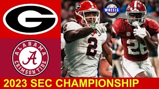 8 Alabama vs 1 Georgia  INCREDIBLE SEC CHAMPIONSHIP GAME  2023 College Football Highlights [upl. by Egni123]