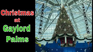 Christmas at Gaylord Palms  Kissimmee FL [upl. by Dougall]