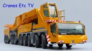 NZG Liebherr LTM 1120091 Mobile Crane Part 1 by Cranes Etc TV [upl. by Nnylrac]