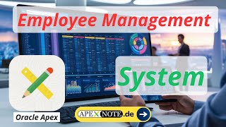 How to Create an Employee Management System with Oracle APEX Using the EMP amp DEPT Tables for Report [upl. by Ojok]