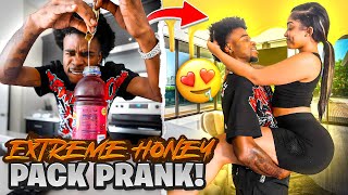 HONEY PACK 🍯 PRANK ON BARB She Tried This [upl. by Enyr]