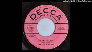 Lawton Williams  Iron Curtain  House Full Of Love 1959 hardcore country East Germany Decca [upl. by Noremak]